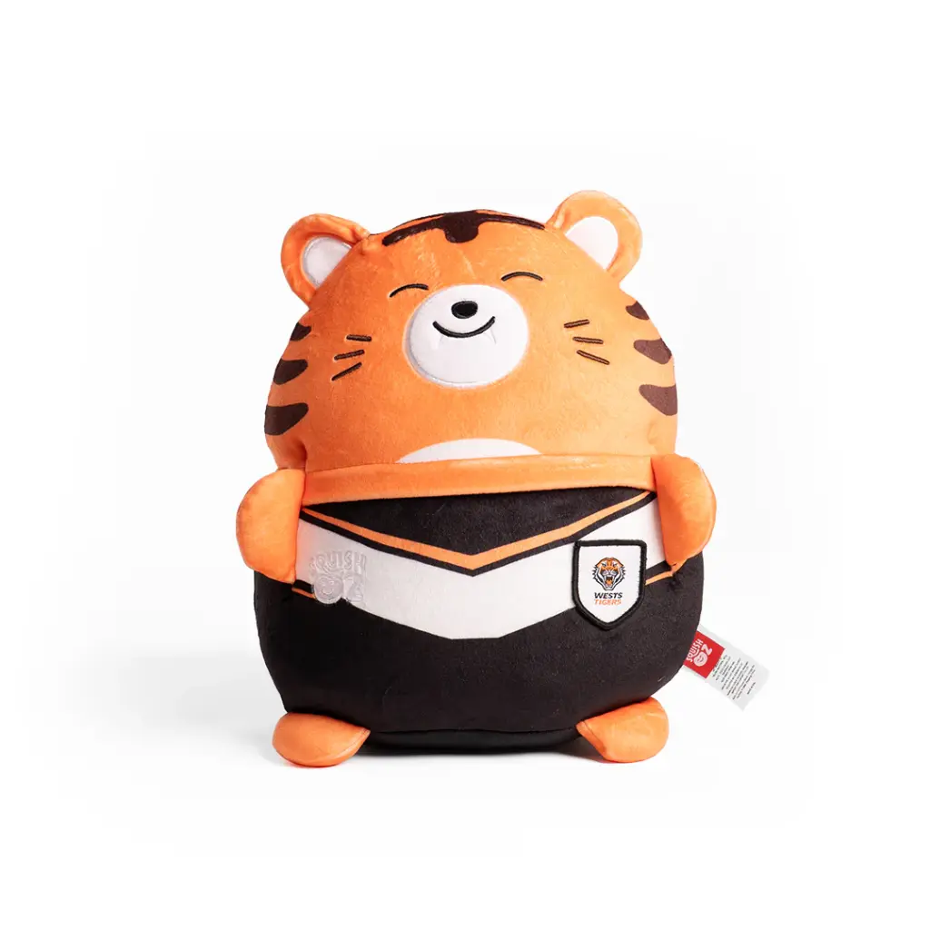 NRL West Tigers SquishOz Mascot - Timmo the Tiger