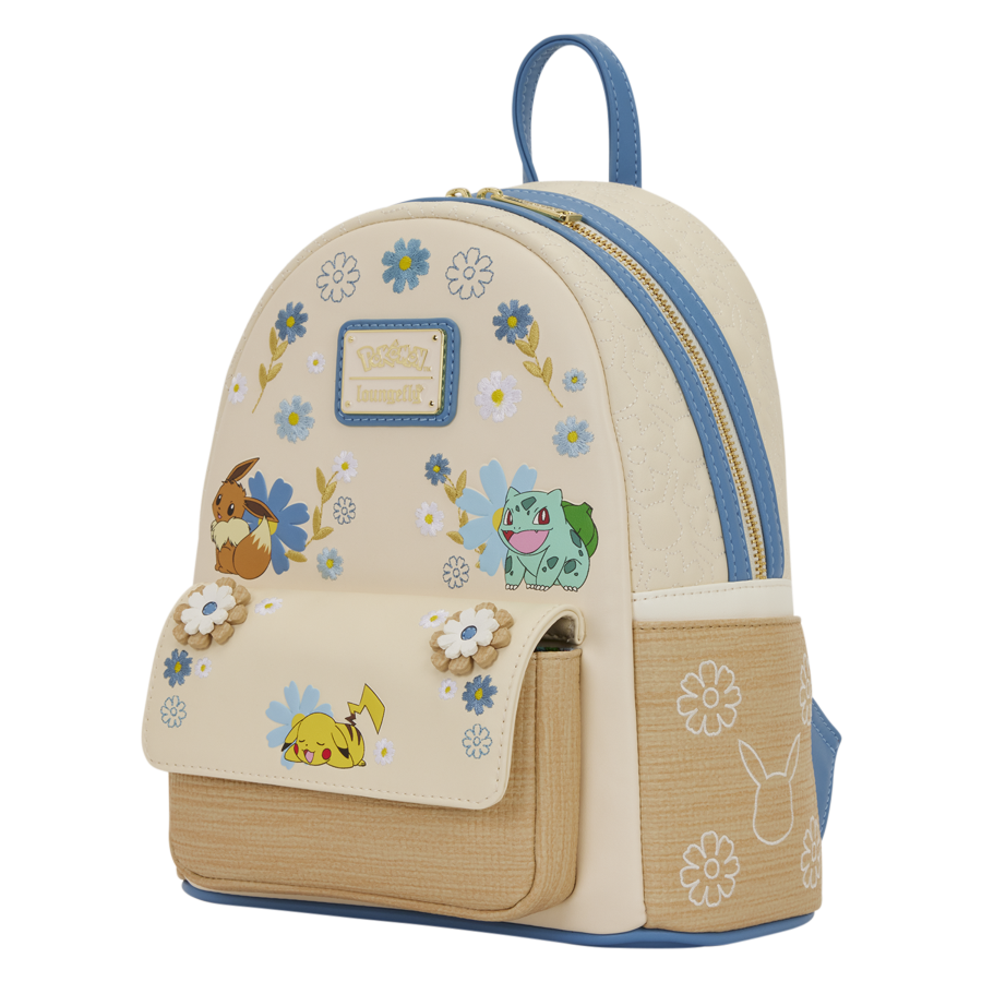 Pokémon - Floral Mini Backpack - Loungefly