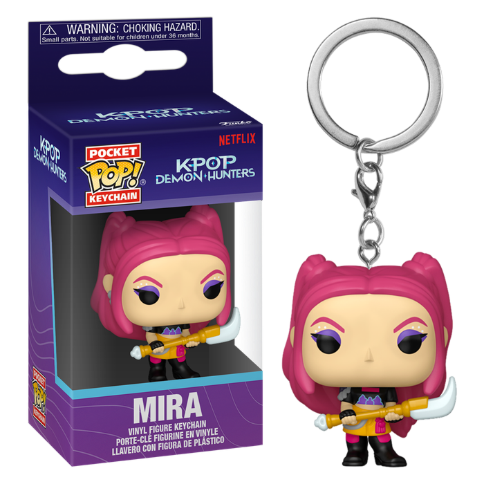 K-Pop Demon Hunters - Mira Funko Pop! Keychain