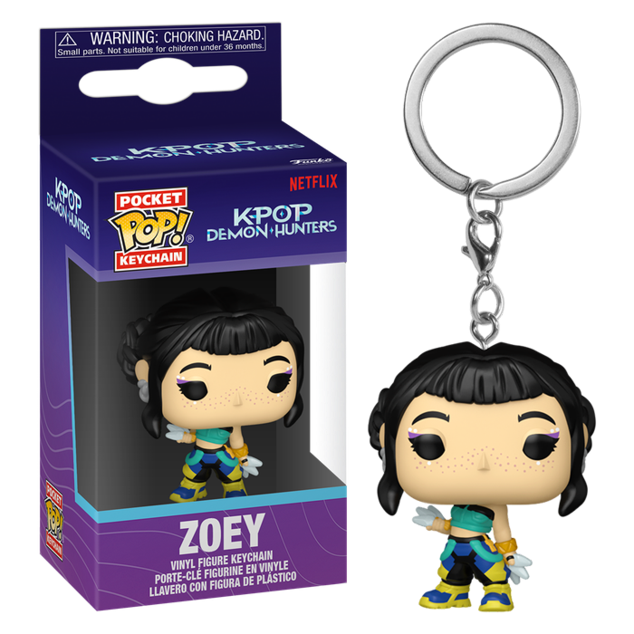 K-Pop Demon Hunters - Zoey Funko Pop! Keychain