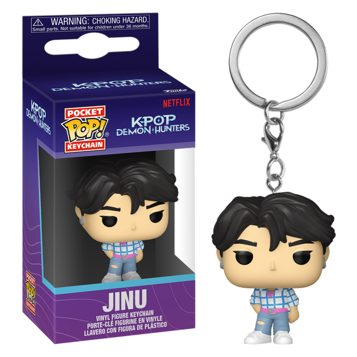 K-Pop Demon Hunters - Jinu Funko Pop! Keychain