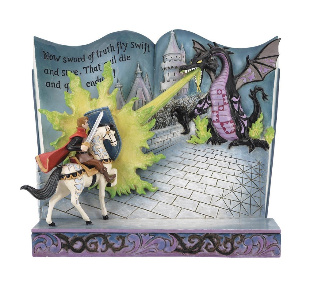 Maleficent 'A Battle for Love' Storybook Disney Traditions Figurines by Jim Shore
