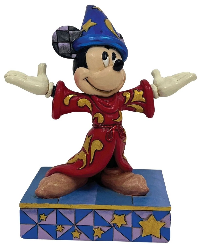 Sorcerer Mickey 'Magical Moment' Disney Traditions Figurines by Jim Shore