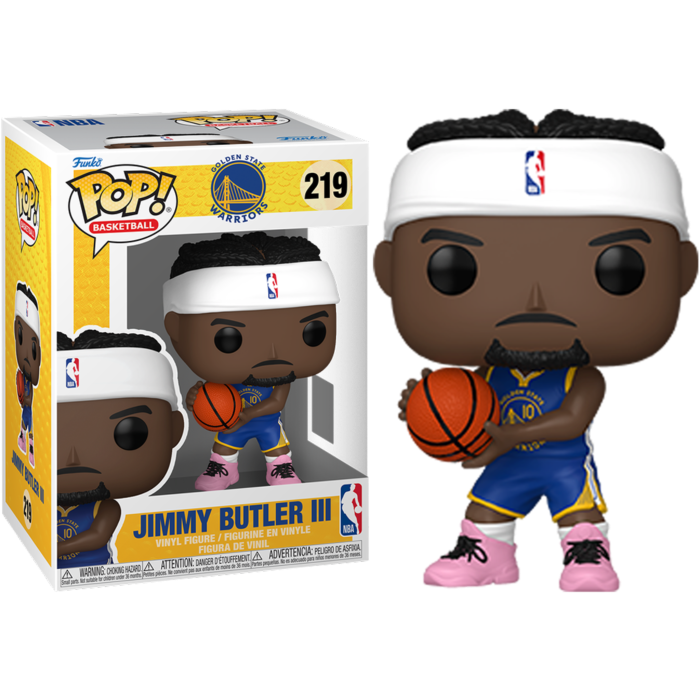 NBA: Warriors - Jimmy Butler III Funko Pop! Vinyl Figure #219