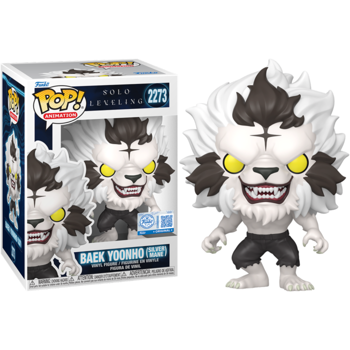 Solo Leveling - Baek Yoonho (Silver Mane) Funko Pop! Vinyl Figure #2273