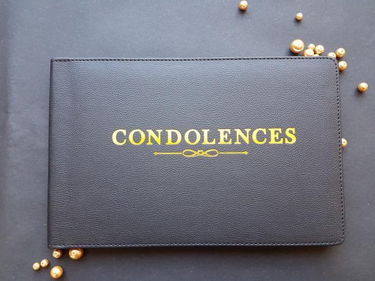 Condolences Book