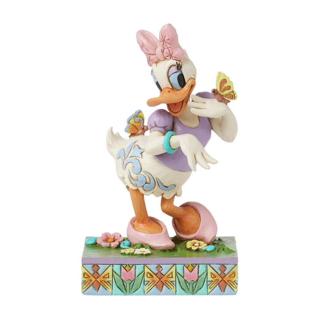 "Blooms and Butterflies" Daisy Duck with Butterfly - Disney Traditions by Jim Shore