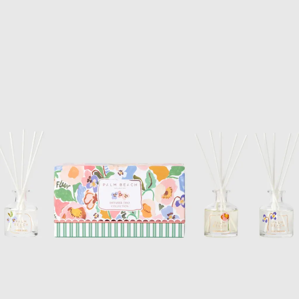 Fleur Jardin - Diffuser Trio Collection - Palm Beach Collection