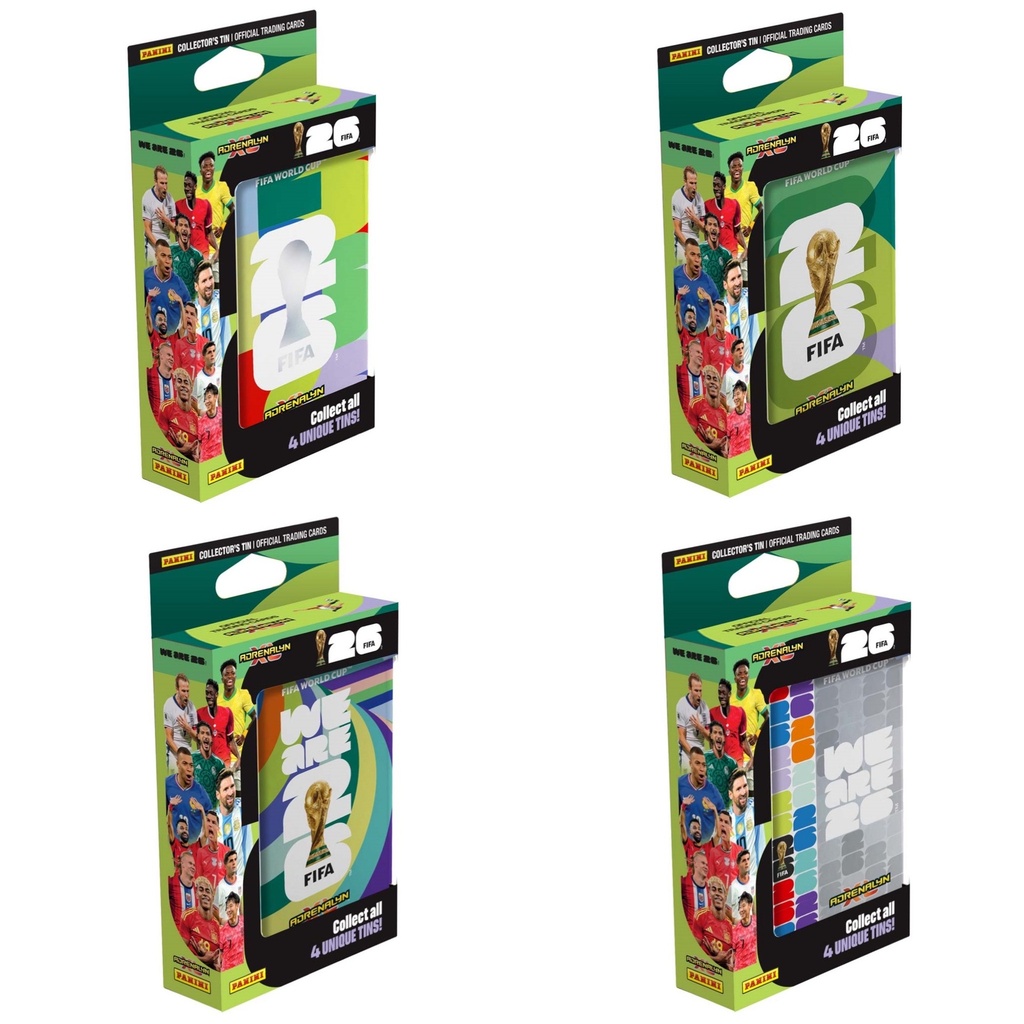 Panini FIFA World Cup Adrenalyn XL 2026 Trading Card Pocket Tin