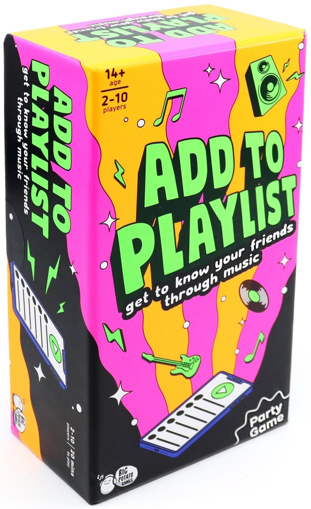 Add to Playlist Card Game
