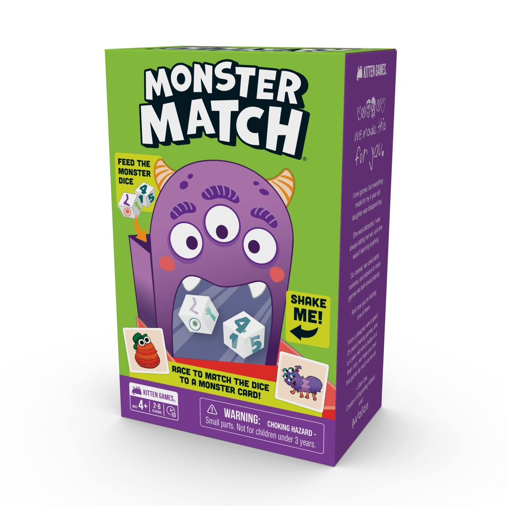Monster Match Card Game