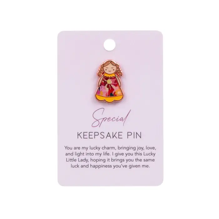 Lucky Little Ladies Keepsake Pin - Special