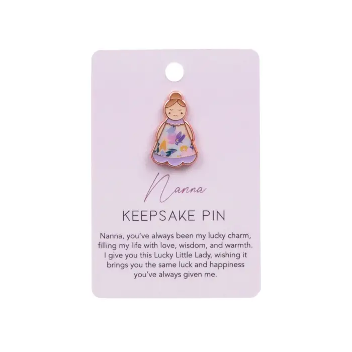 Lucky Little Ladies Keepsake Pin - Nanna