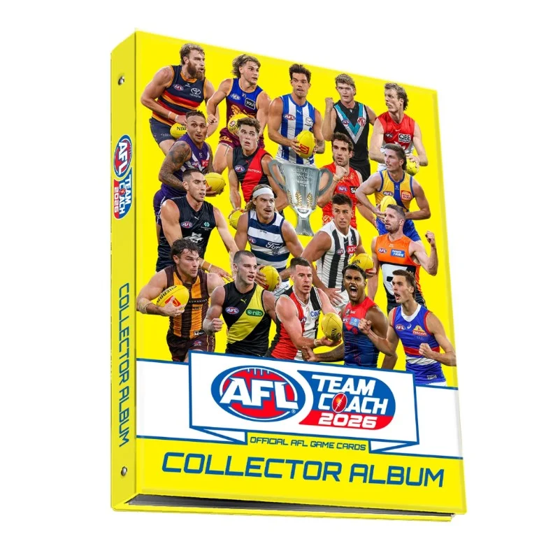 2026 AFL TeamCoach Footy Cards Collector Album