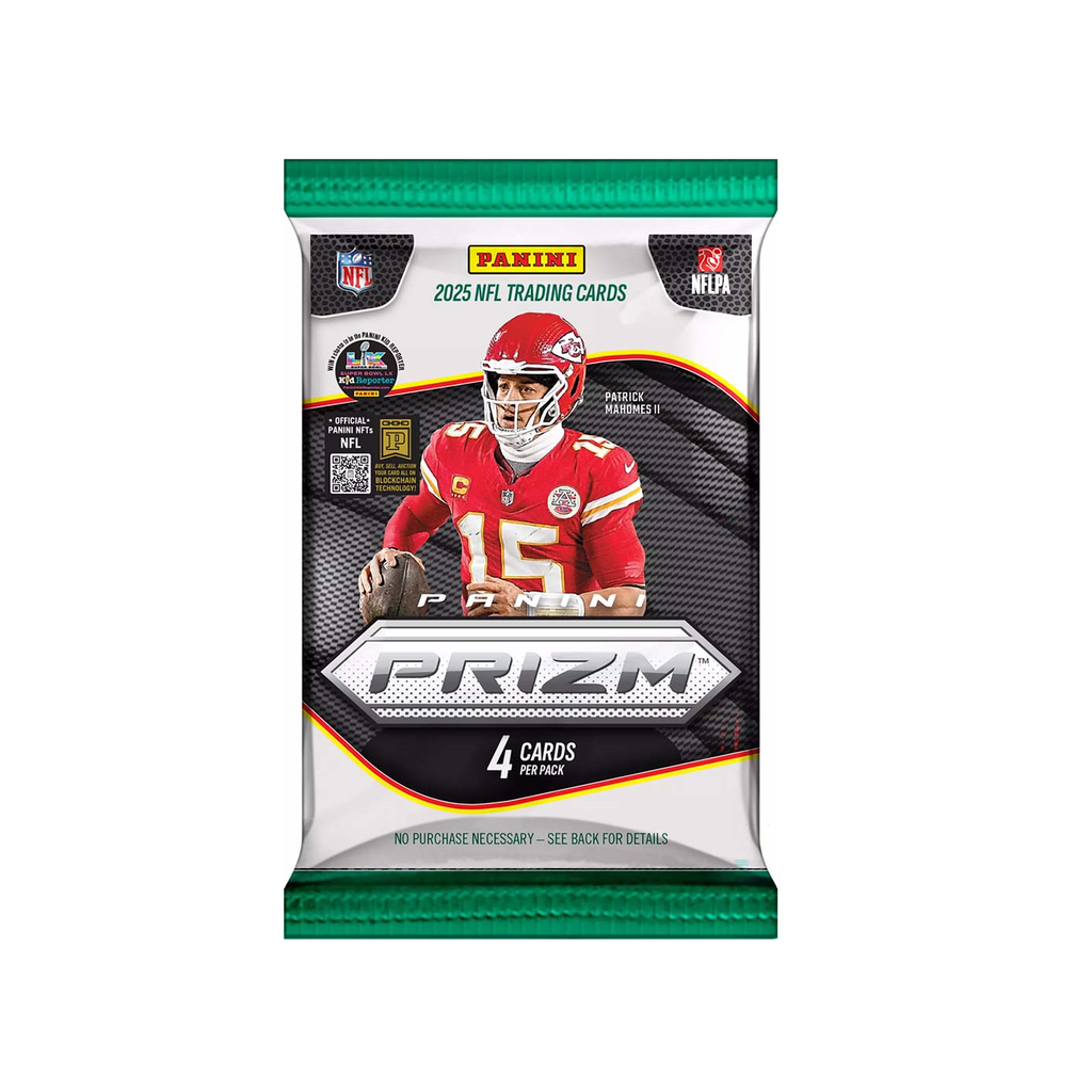 2025 Panini Prizm Football NFL Trading Card Retail Booster Pack