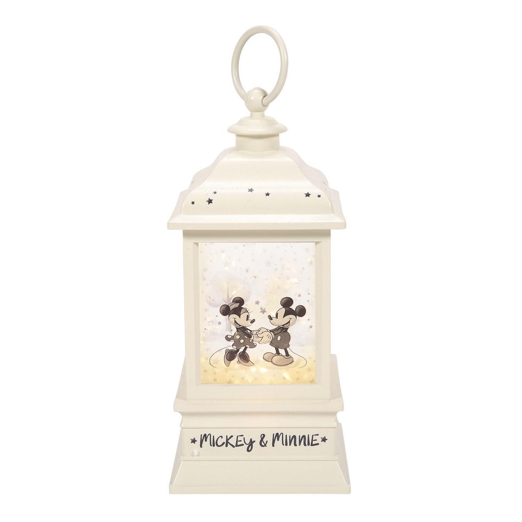 Disney Mickey & Minnie Mouse Glitter Lantern - Disney Showcase