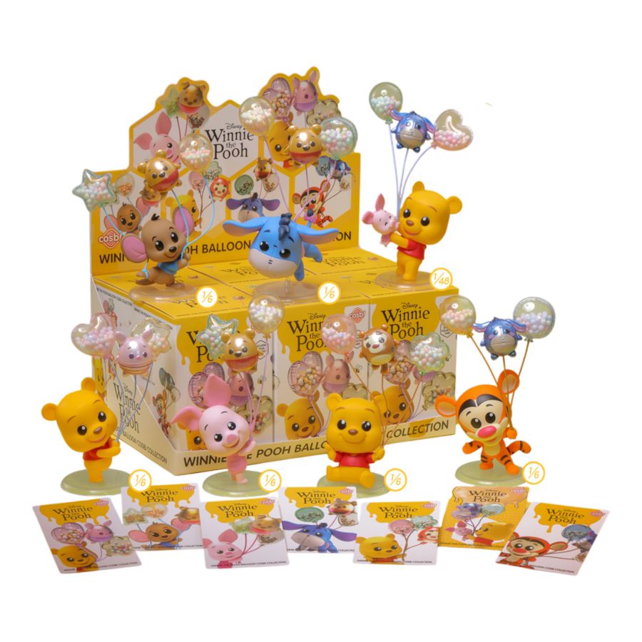 Hot Toys x Winnie the Pooh - Winnie the Pooh Balloon Cosbi Bobble Head Blind Box