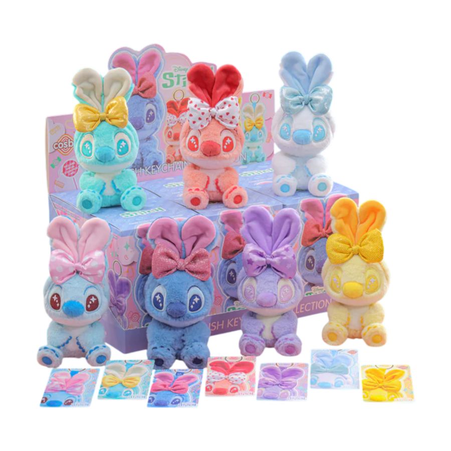 Hot Toys x Disney - Sweetch Stitch Cosbi Plush Keychain Blind Box