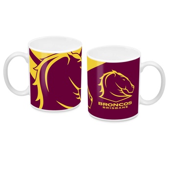 NRL Brisbane Broncos Ceramic Mug