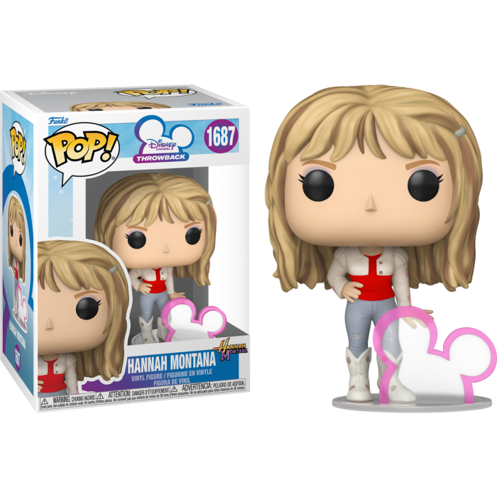 Hannah Montanna - Hannah Montanna with Disney Channel Logo Funko Pop! Vinyl Figure #1687