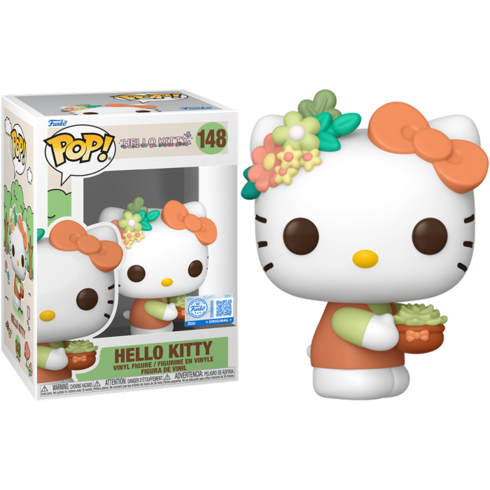 Hello Kitty & Friends - Hello Kitty with Plant Funko Pop! Vinyl Figure #148