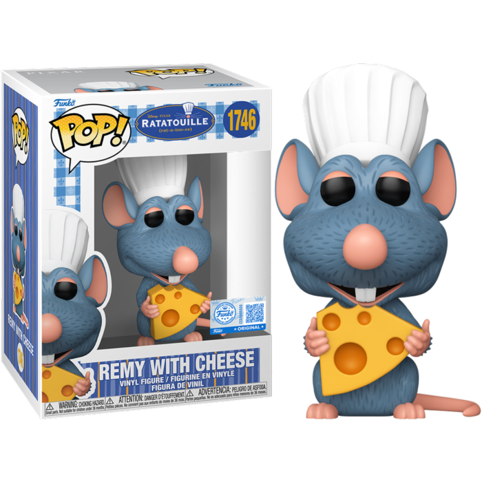 Ratatouille - Remy with Cheese Funko Pop! Vinyl Figure #1746