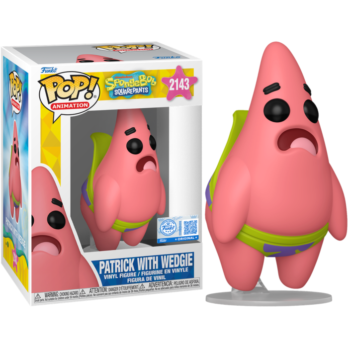 SpongeBob SquarePants - Patrick with Wedgie Funko Pop! Vinyl Figure #2143