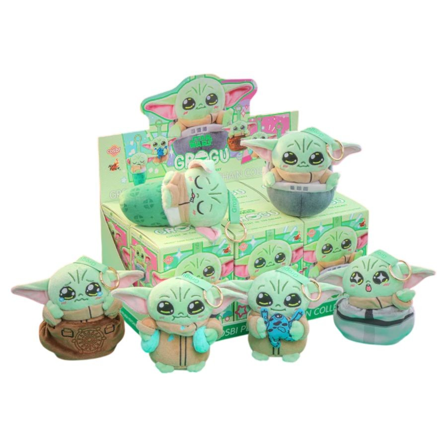 Star Wars - Grogu Cosbi Plush Keychain Blind Box