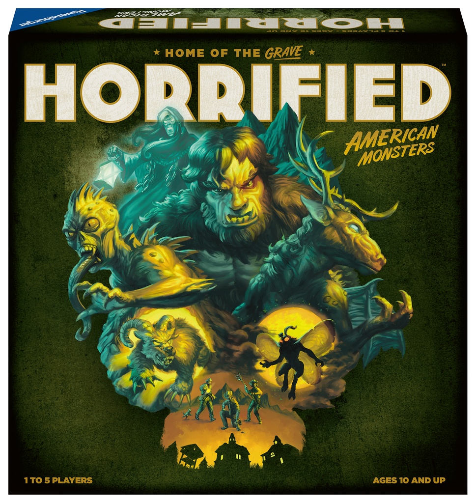 Horrified American Monsters Game - Ravensburger
