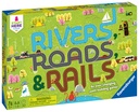 Rivers Roads & Rails Board Game - Ravensburger