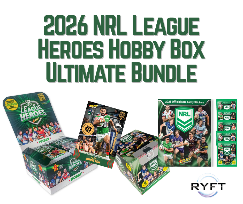 2026 NRL League Heroes Hobby Box Ultimate Bundle