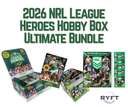 2026 NRL League Heroes Hobby Box Ultimate Bundle