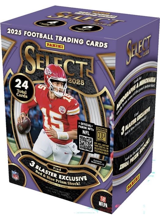 Panini NFL Select Football 2025 Blaster Box