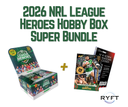 2026 NRL League Heroes Hobby Box Super Bundle - Alex Johnston