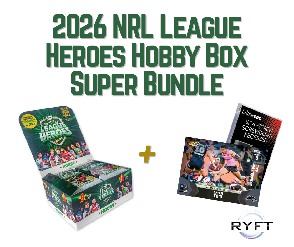2026 NRL League Heroes Hobby Box Super Bundle - Brian To'o