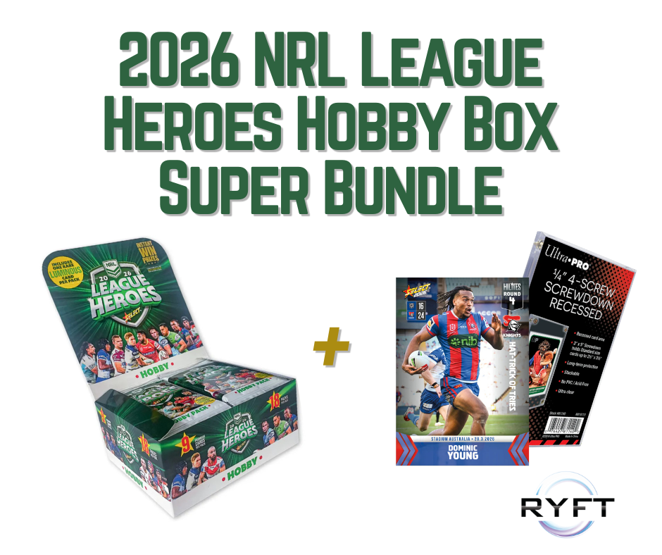 2026 NRL League Heroes Hobby Box Super Bundle - Dominic Young