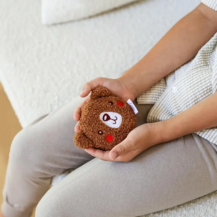 Toasty Hugs Berry Bear Hand Warmer