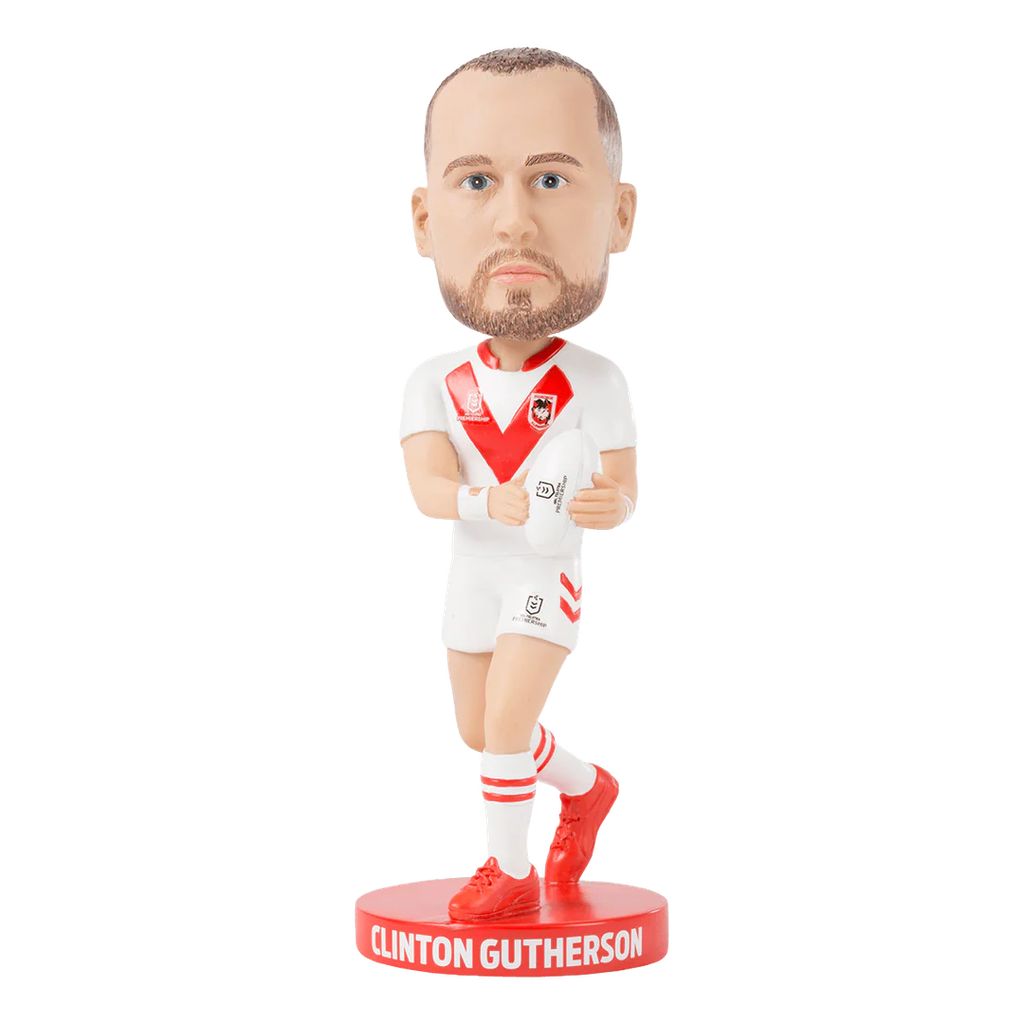 NRL St. George Illawarra Dragons Clinton Gutherson Bobblehead
