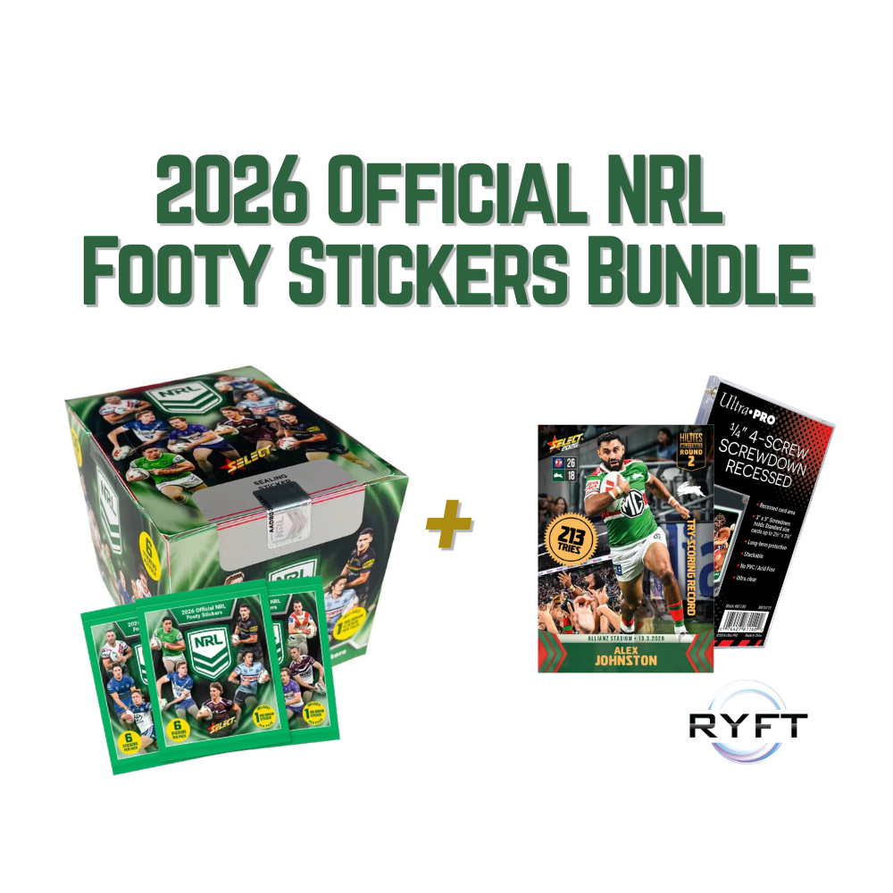 2026 Official NRL Footy Stickers Bundle - Alex Johnston