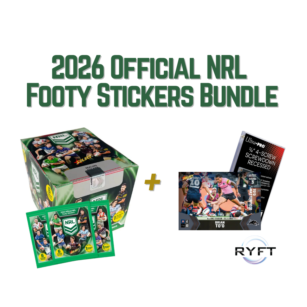 2026 Official NRL Footy Stickers Bundle - Brian To'o