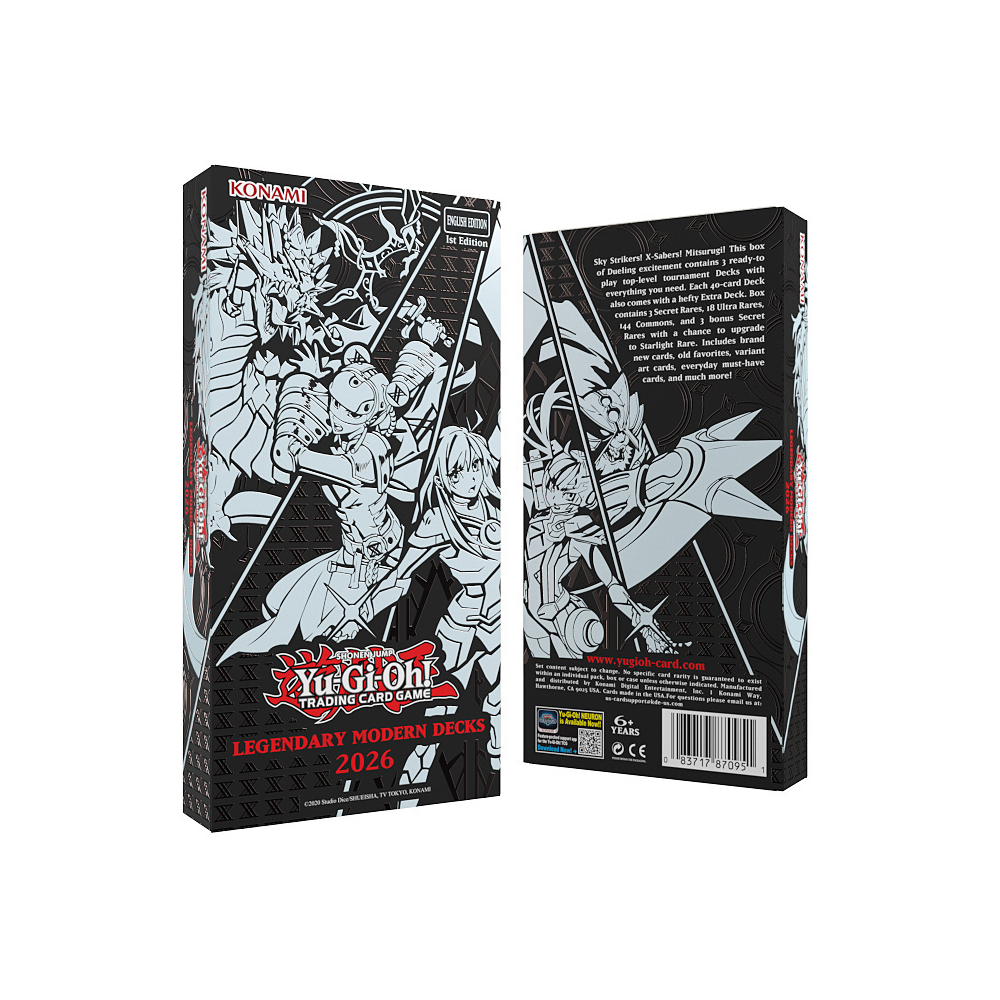 Yu-Gi-Oh! TCG: Legendary Modern Decks 2026