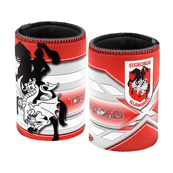 NRL St. George Illawarra Dragons Logo Can Cooler