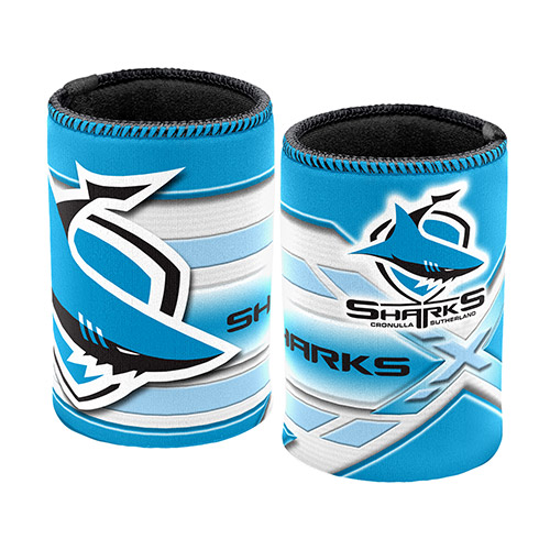 NRL Cronulla-Sutherland Sharks Logo Can Cooler