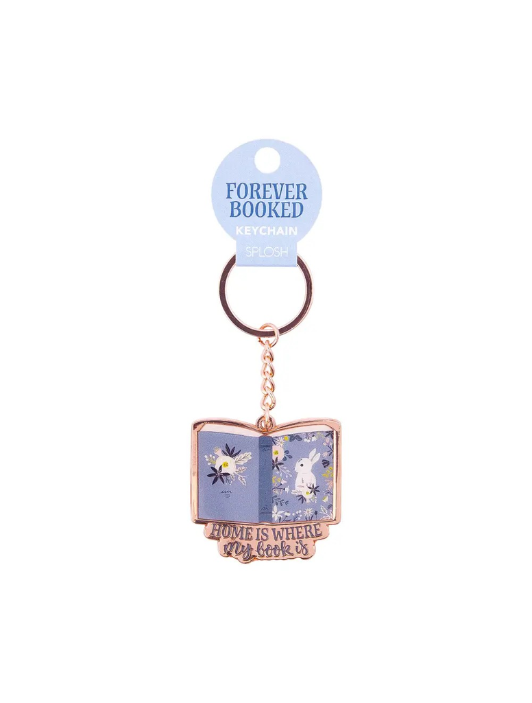 Forever Booked Keychain - Home