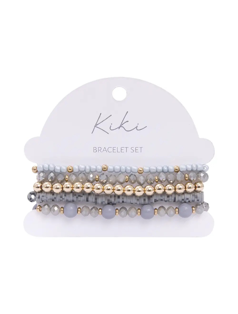 KiKi Smokey Veil Bracelet Set