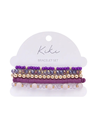 KiKi Purple Eclipse Bracelet Set