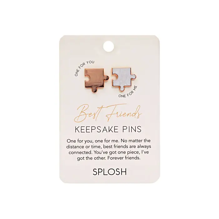 Forever Connected Best Friends - Keepsake Pin
