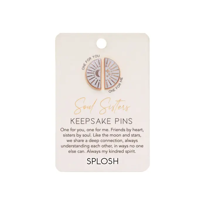 Forever Connected Soul Sisters - Keepsake Pin