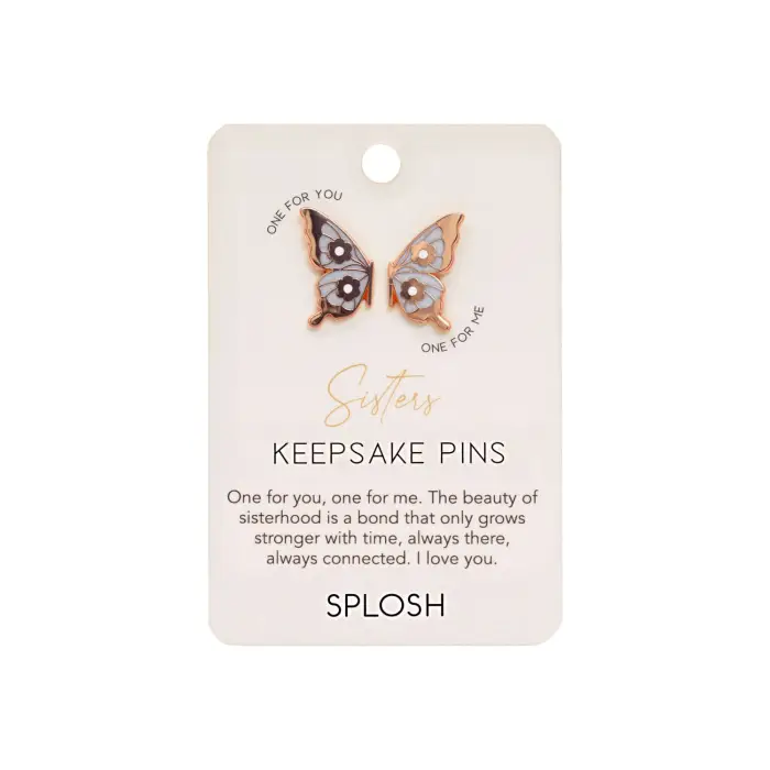 Forever Connected Sisters - Keepsake Pin
