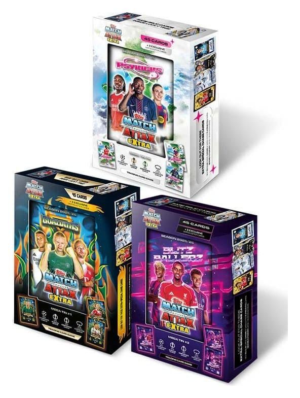 Topps UCC Match Attax EXTRA Champions League 2025/2026 Edition Mega Tin